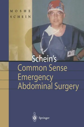 Cover of Schein'S(R)Common Sense Emergency Abdominal Surgery