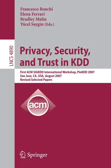 Cover of Privacy, Security and Trust in Kdd