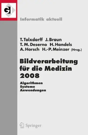 Cover of Bildverarbeitung Für Die Medizin 2008