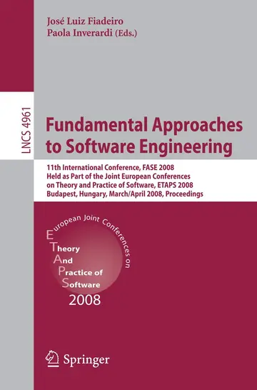 Cover of Fundamental Approaches to Software Engineering
