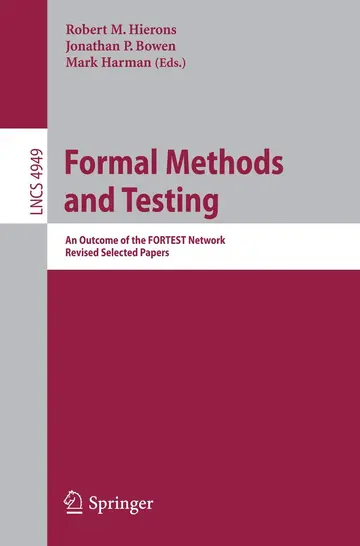 Cover of Formal Methods and Testing