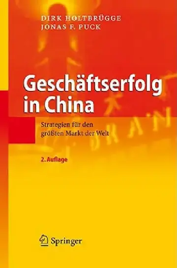 Cover of Geschäftserfolg in China