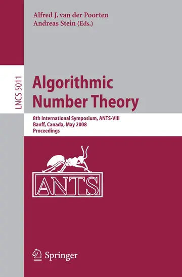 Cover of Algorithmic Number Theory