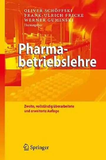 Cover of Pharmabetriebslehre