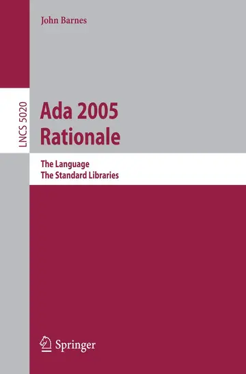 Cover of Ada 2005 Rationale
