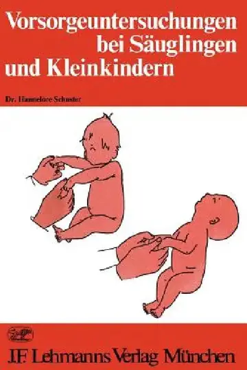 Cover of Vorsorgeuntersuchungen Bei Säuglingen Und Kleinkindern