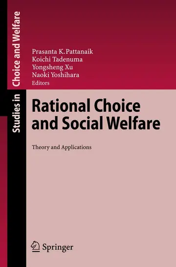 Cover of Rational Choice and Social Welfare