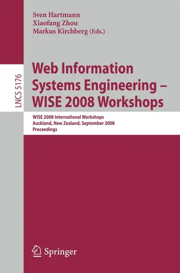 Cover of Web Information Systems Engineering