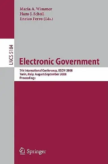 Cover of Electronic Government
