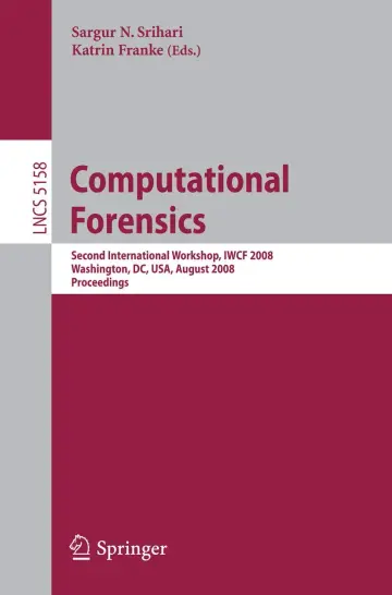 Cover of Computational Forensics
