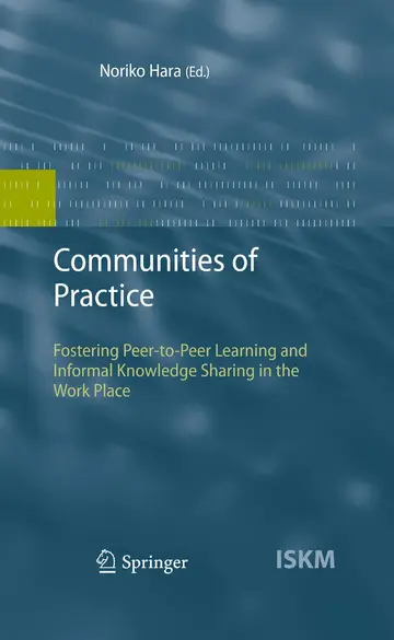 Cover of Communities of Practice