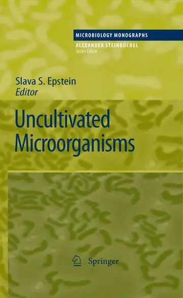 Cover of Uncultivated Microorganisms