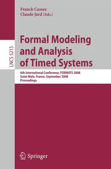 Cover of Formal Modeling and Analysis of Timed Systems