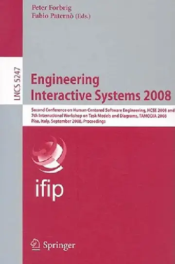Cover of Engineering Interactive Systems 2008