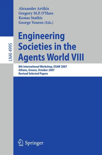 Cover of Engineering Societies in the Agents World Viii