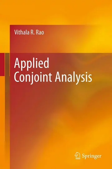 Cover of Applied Conjoint Analysis