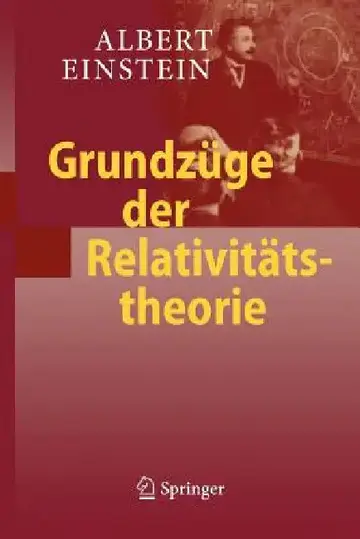 Cover of Grundzüge Der Relativitätstheorie