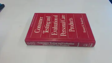 Cover of Consumer Testing and Evaluation of Personal Care Products