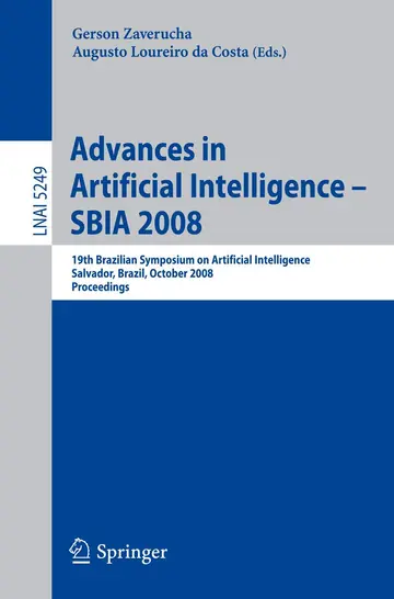 Cover of Advances in Artificial Intelligence-sbia 2008