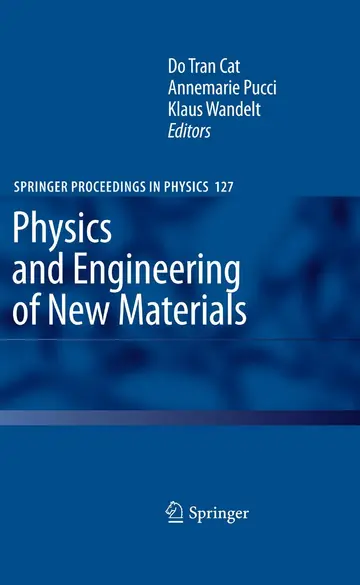 Cover of Physics and Engineering of New Materials