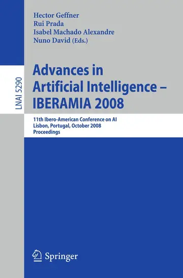 Cover of Advances in Artificial Intelligence - IBERAMIA 2008