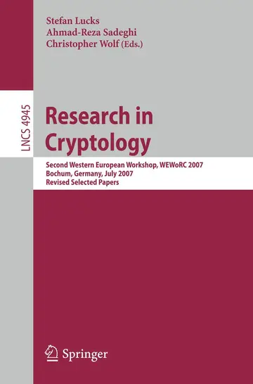 Cover of Research in Cryptology