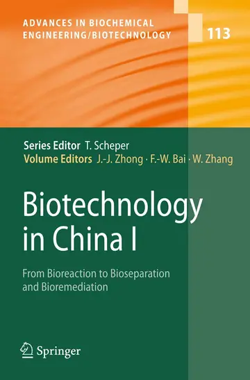 Cover of Advances in Biochemical Engineering Biotechnology, Volume 113