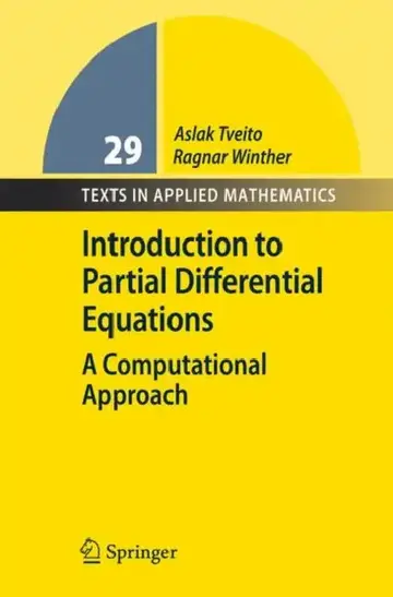 Cover of Introduction to Partial Differential Equations