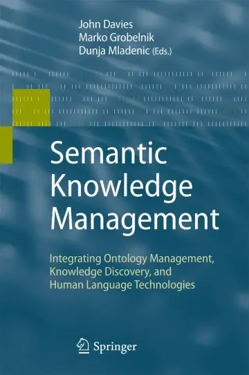 Cover of Semantic Knowledge Management