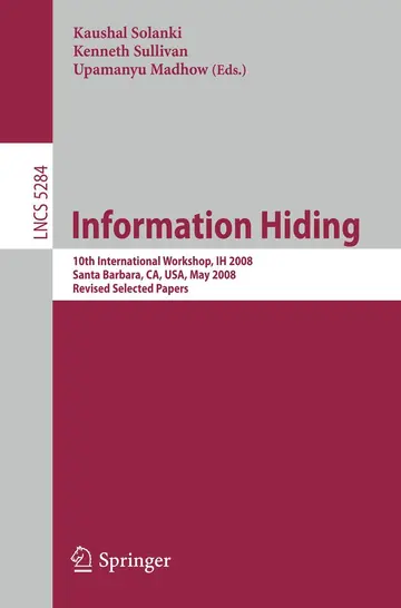 Cover of Information Hiding
