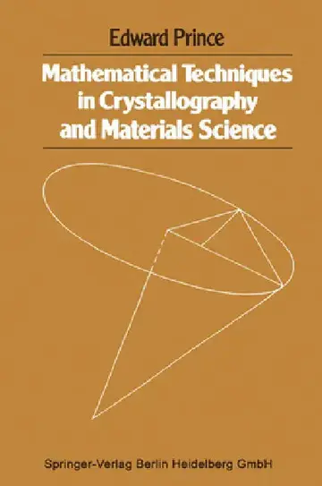 Cover of Mathematical techniques in crystallography and materials science