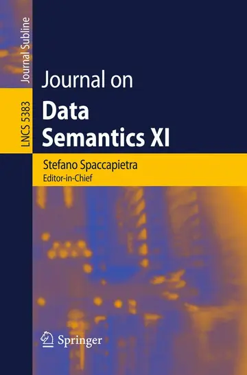 Cover of Journal on Data Semantics XI