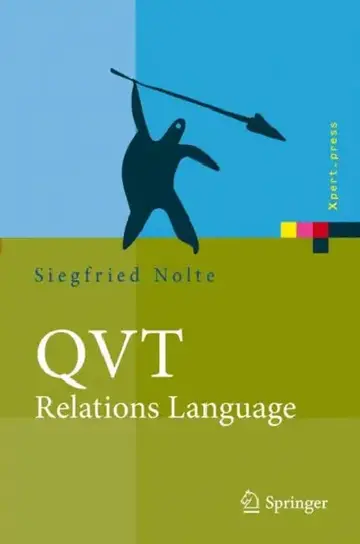 Cover of Qvt - Relations Language