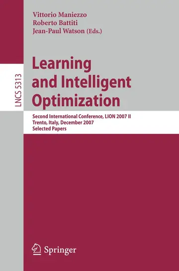 Cover of Learning and Intelligent Optimization