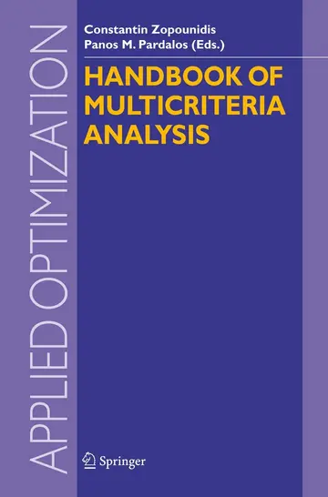 Cover of Handbook of Multicriteria Analysis