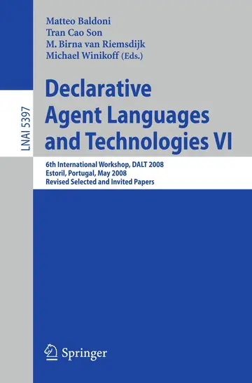Cover of Declarative Agent Languages and Technologies VI