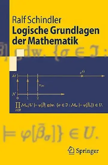 Cover of Logische Grundlagen Der Mathematik