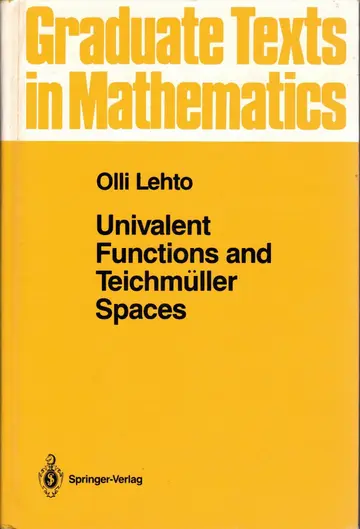 Cover of Univalent Functions and Teichmuller Spaces
