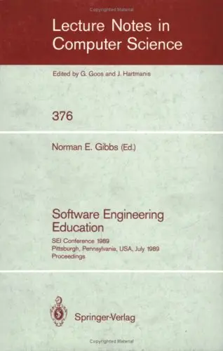 Cover of Software Engineering Education