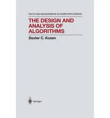 Cover of Design and Analysis of Algorithms