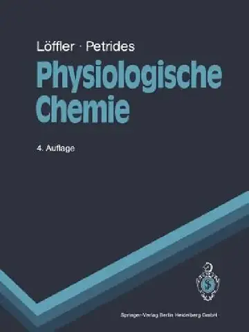 Cover of Physiologische Chemie