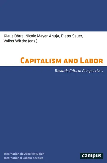 Cover of Capitalism and Labor – Towards Critical Perspectives