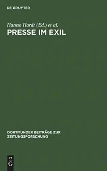 Cover of Presse im Exil