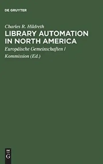 Cover of Library Automation in North America