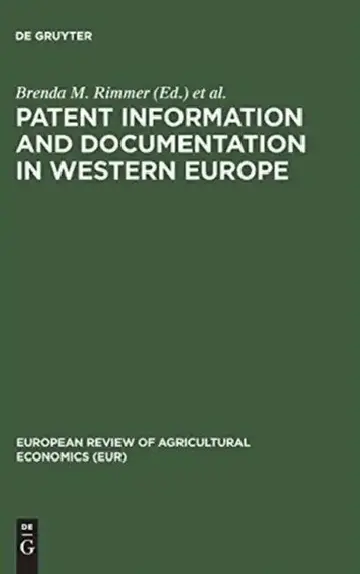 Cover of Patent Information and Documentation in Western Europe