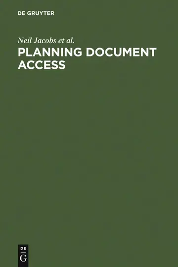 Cover of Planning Document Access