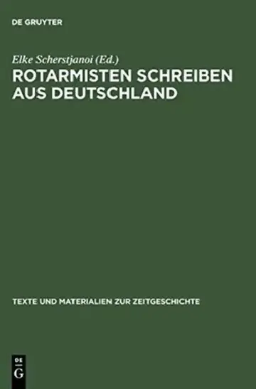 Cover of Rotarmisten Schreiben Aus Deutschland