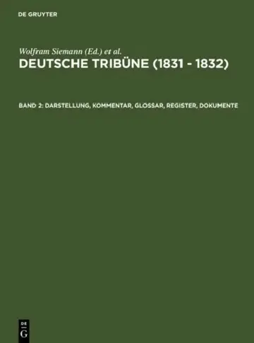 Cover of Darstellung, Kommentar, Glossar, Register, Dokumente