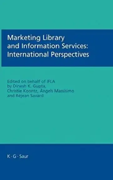 Cover of Marketing Library and Information Services