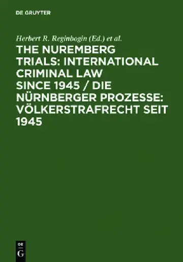 Cover of The Nuremberg Trials